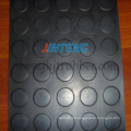 Folha de Borracha Stud, Round DOT Rubber Sheet,, DOT Folha de Borracha